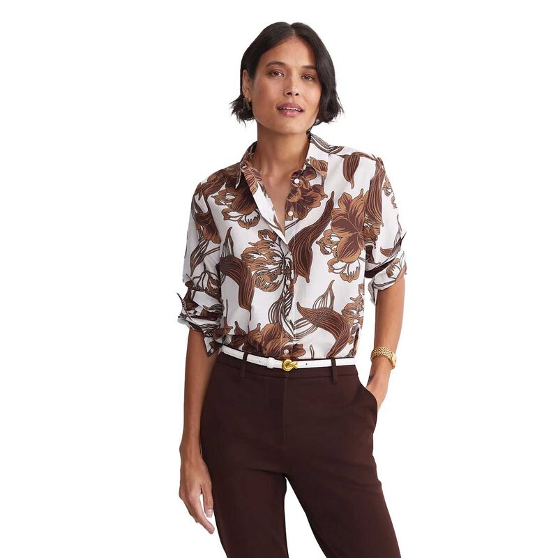 Sportscraft Zinnia Cotton Silk Shirt image number 0